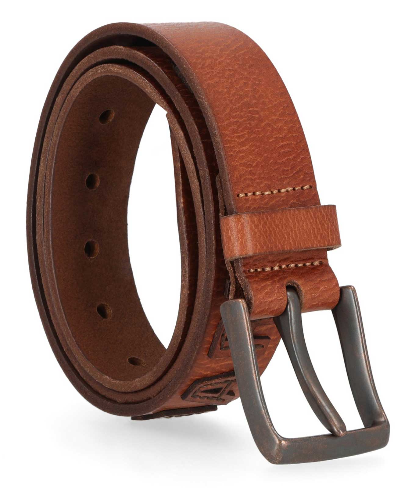 Harley-Davidson Free Shipping - Harley-Davidson Men's H-D Raised Cutout Logo Leather Belt - Dark Brown - Free Shipping on many products plus Orders Over $99