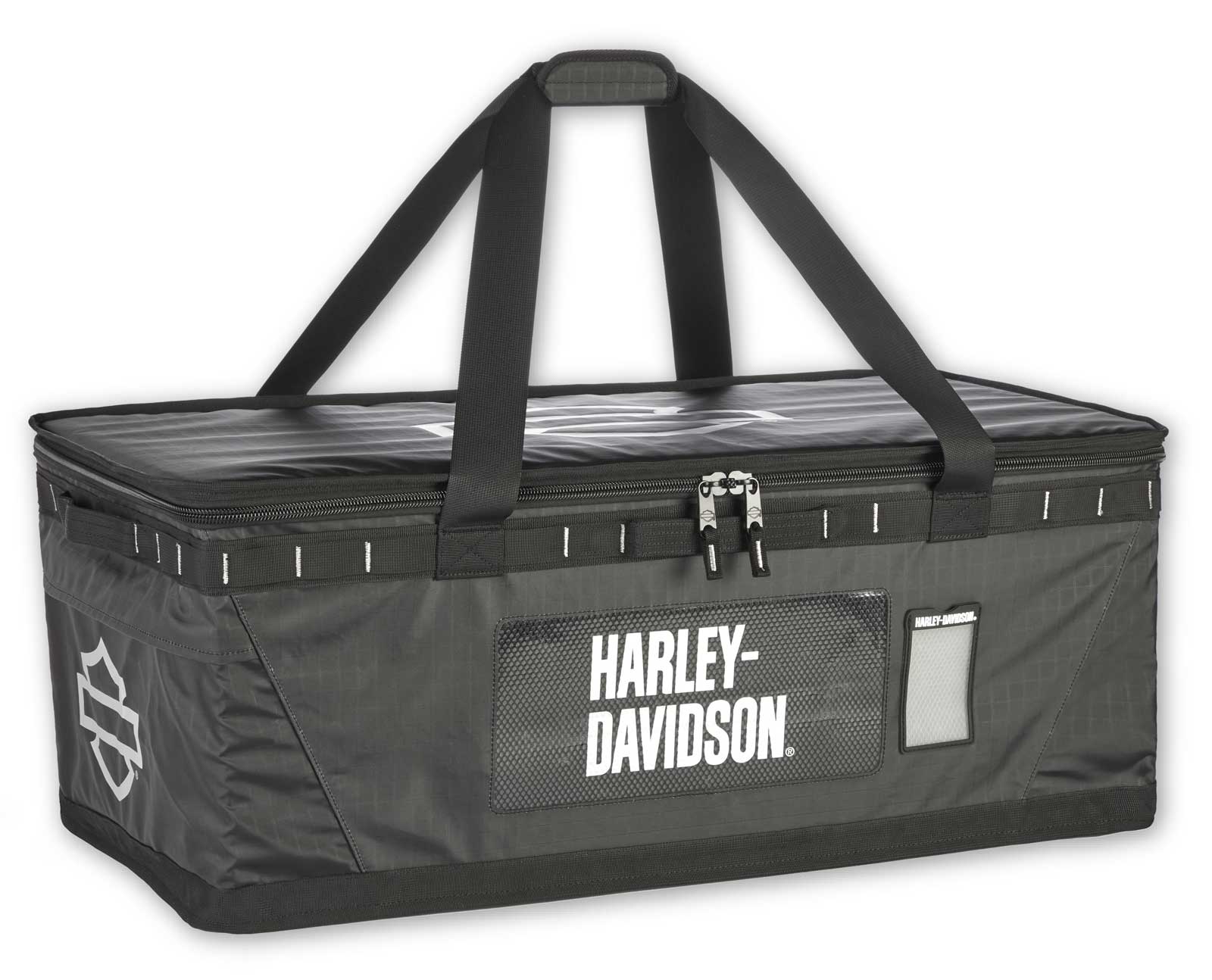 Harley-Davidson Nomad 32 inch Large Gear Collapsible Duffel Bag - Black - Wisconsin Harley-Davidson