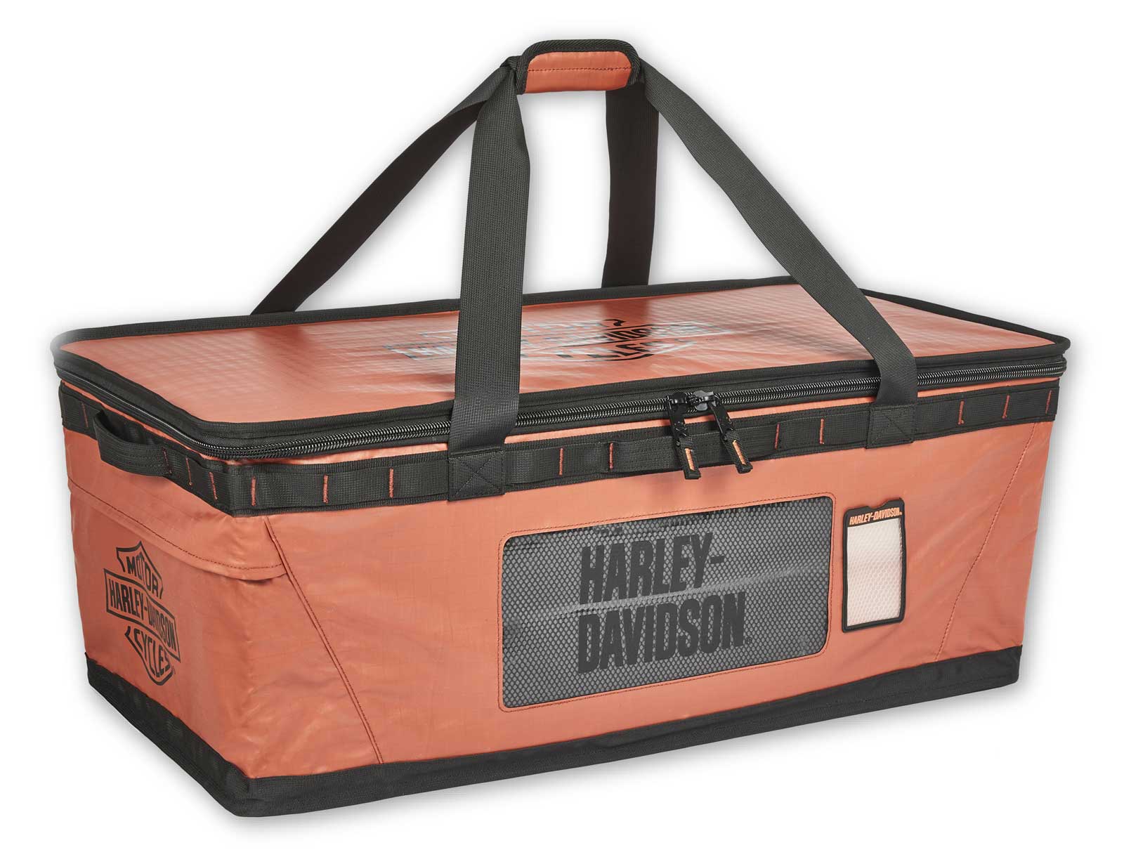 Harley-Davidson Nomad 32 inch Large Gear Collapsible Duffel Bag - Orange - Wisconsin Harley-Davidson