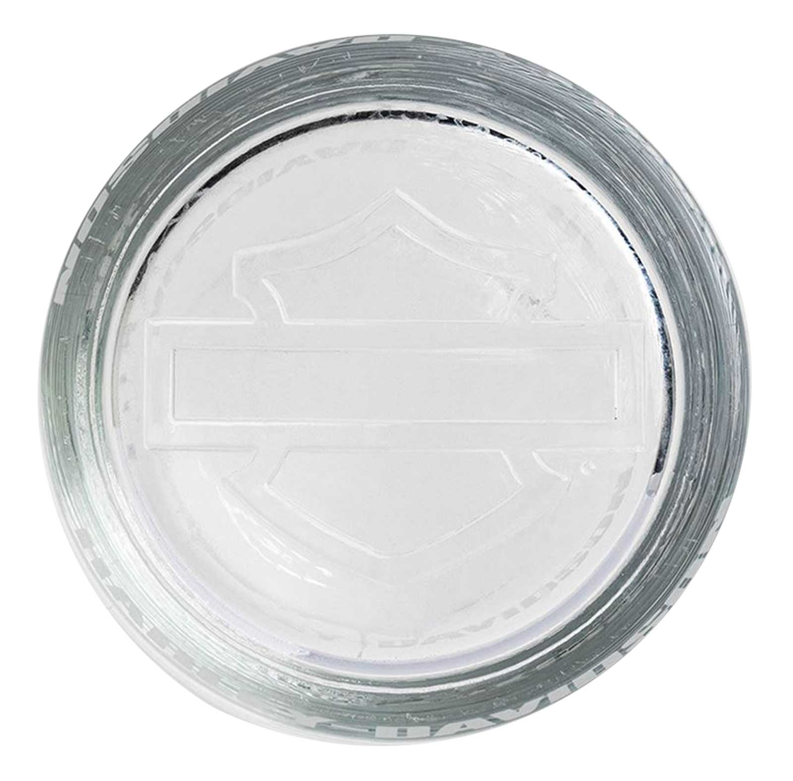 Harley-Davidson® Premier Pint Glass Set - 16 oz. - Faux Etched H-D
