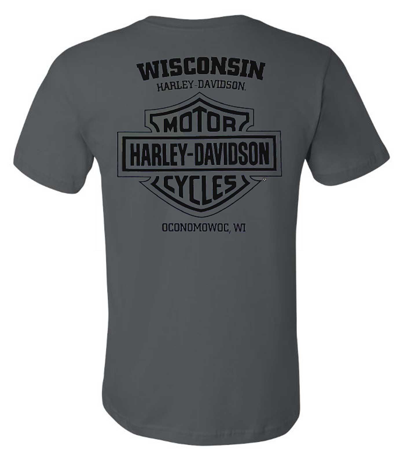 Harley-Davidson® Men's Revival H-D Text Short Sleeve Crew-Neck T