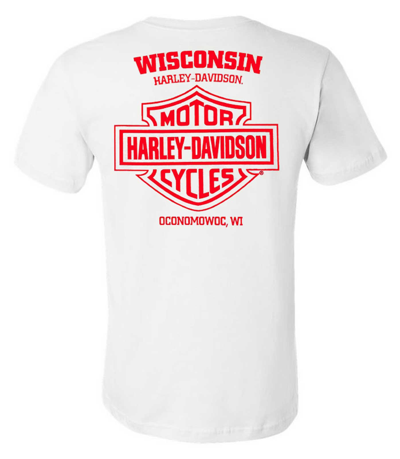 Harley-Davidson® Men's Equip #1 H-D Short Sleeve Crew-Neck T-Shirt - White, image size:1396x1600