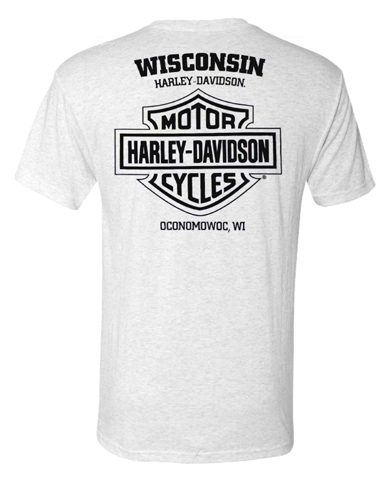 Harley-Davidson Free Shipping - Harley-Davidson Men's Theory H-D Chest Pocket Short Sleeve T-Shirt - Ash Gray - Free Shipping on many products plus Orders Over $99