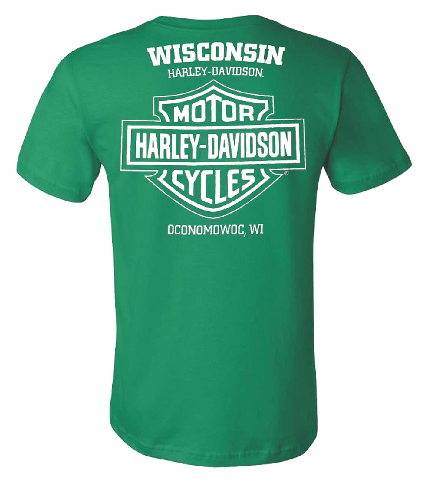 Harley-Davidson Free Shipping - Harley-Davidson Men's Prowl Bar & Shield Short Sleeve T-Shirt, Kelly Green - Free Shipping on many products plus Orders Over $99