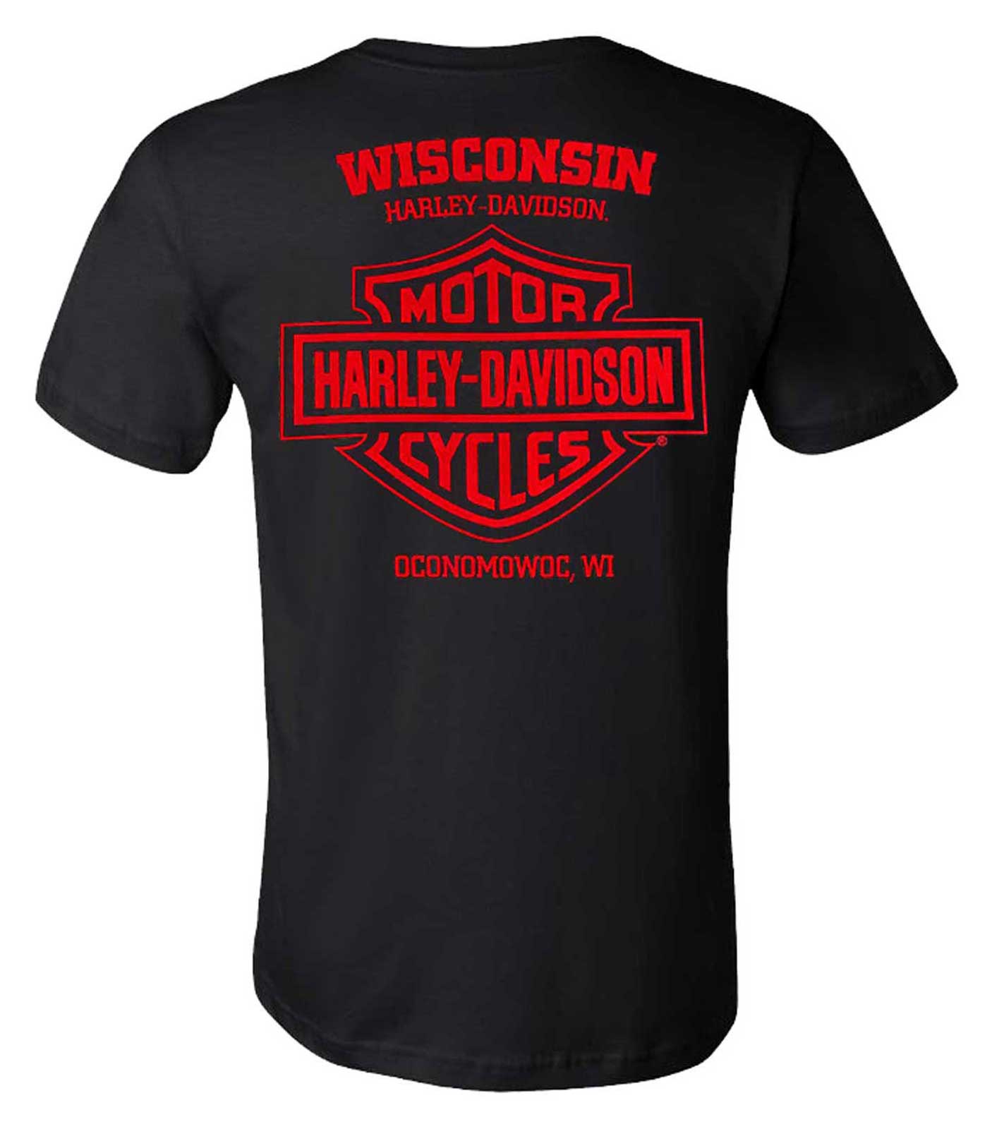 Harley-Davidson Free Shipping - Harley-Davidson Men's Pan Age Engine Short Sleeve Crew-Neck T-Shirt - Black - Free Shipping on many products plus Orders Over $99