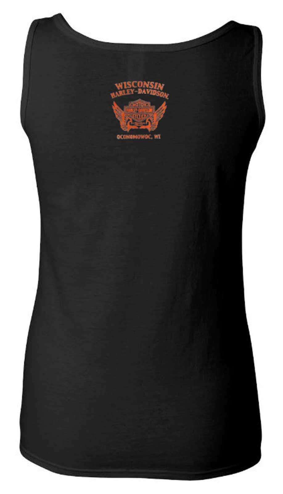Harley-Davidson Free Shipping - Harley-Davidson Women's Distressed Sketchy Sleeveless Tank Top - Black - Free Shipping on many products plus Orders Over $99