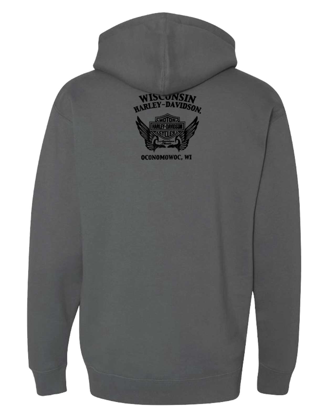 Harley-Davidson Free Shipping - Harley-Davidson Women's Pastries Easy Fit Pullover Hoodie - Charcoal Gray - Free Shipping on many products plus Orders Over $99