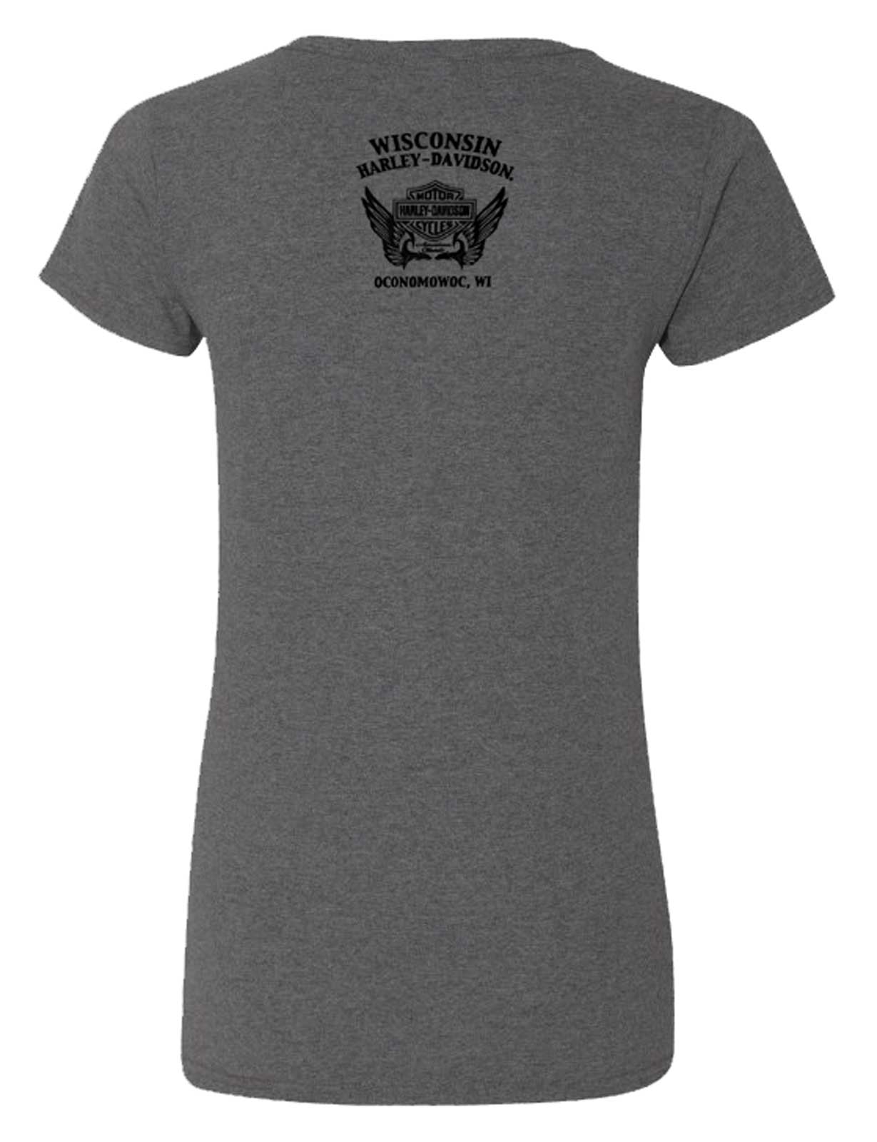 Harley-Davidson® Women's Embellished Iridescent Short Sleeve