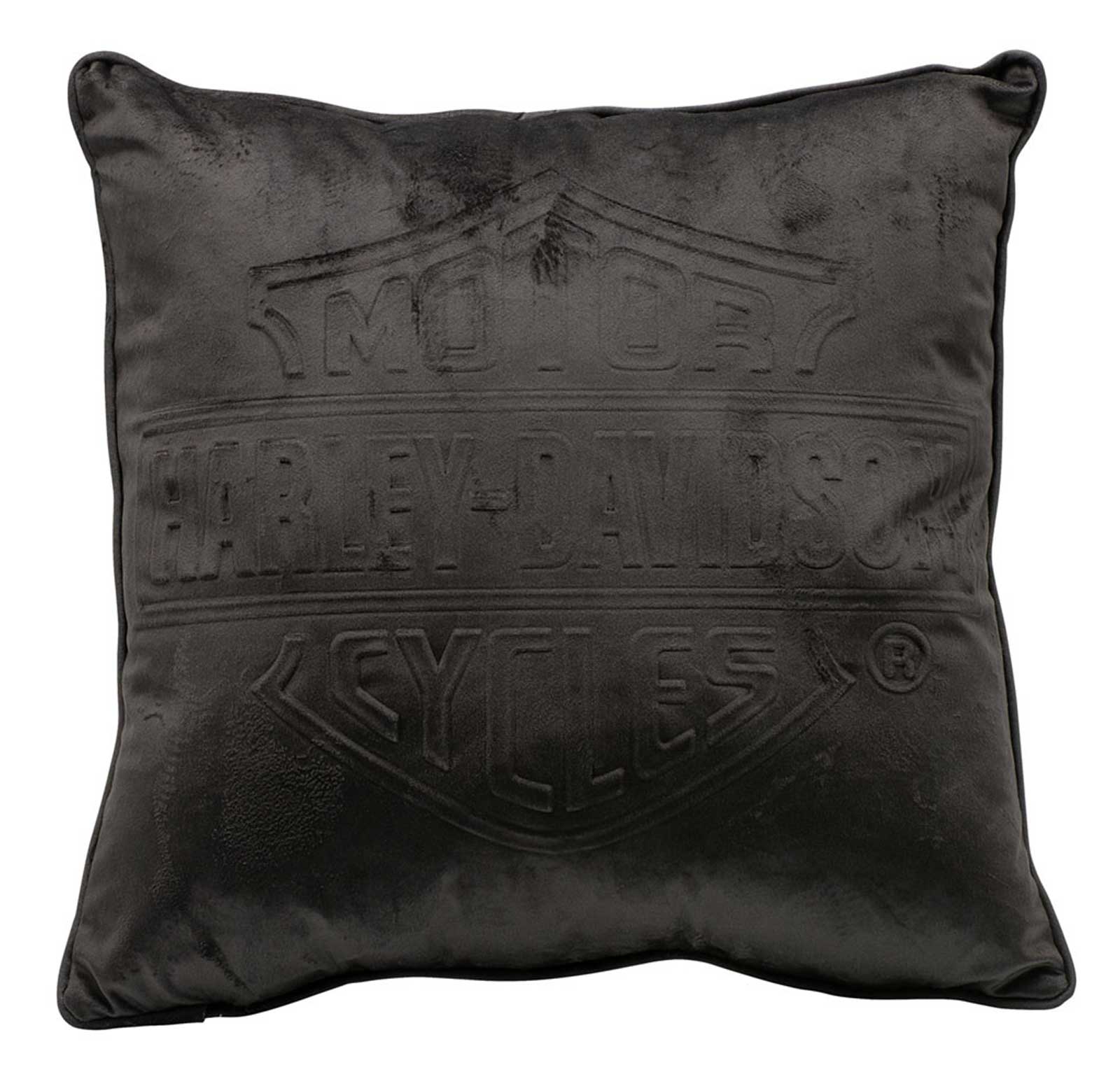 Harley-Davidson® Flames Embossed Bar & Shield Fleece Decorative