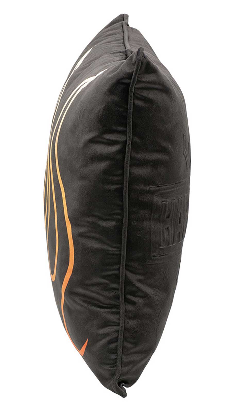 Harley-Davidson Flames Embossed Bar & Shield Fleece Decorative Pillow - Black - No Hassle Returns at Wisconsin Harley