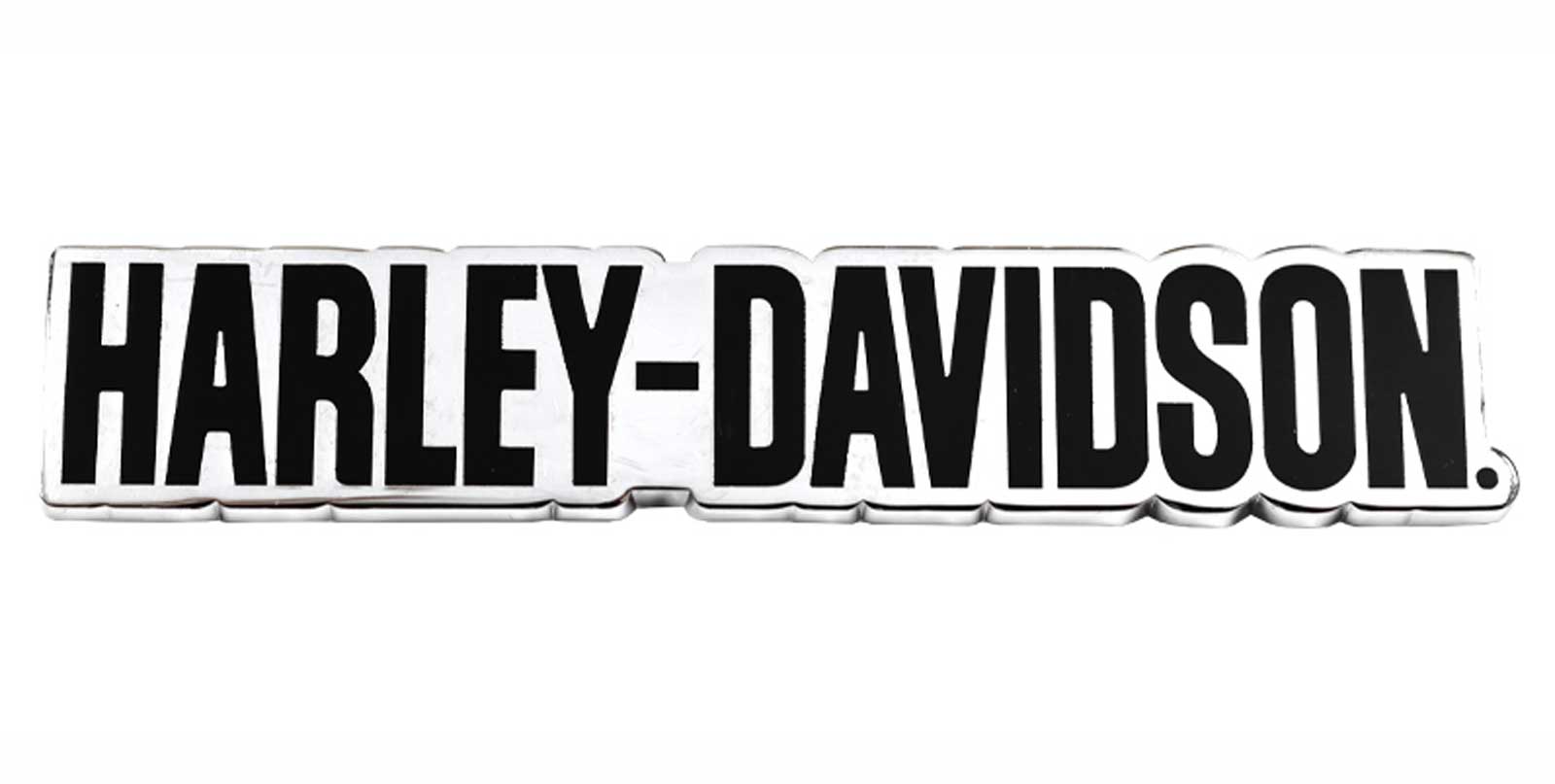 Harley-Davidson® Block Harley Heavy-Duty Metal Magnet - 5 inches