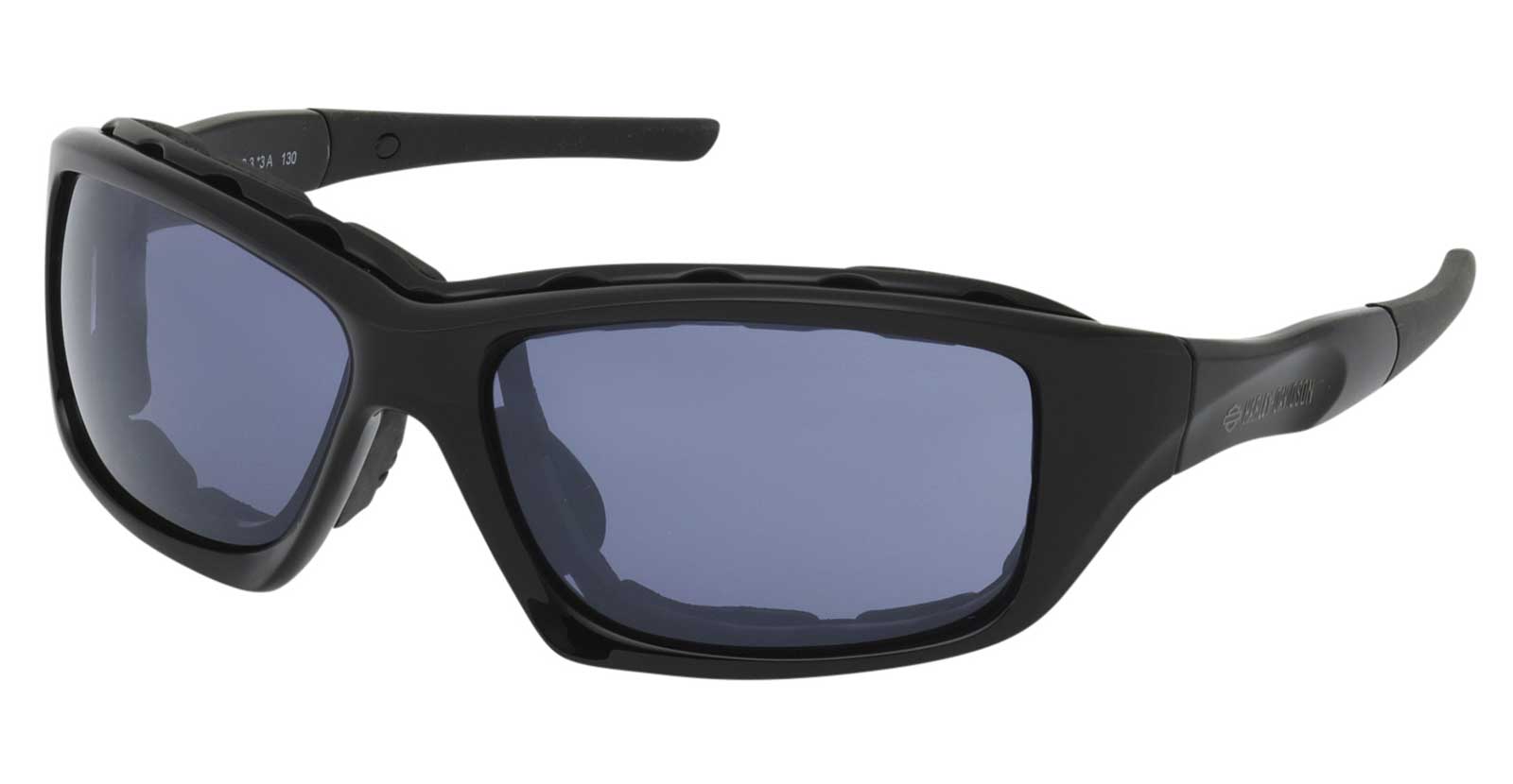 Harley-Davidson Men's Flames Sport Riding Sunglasses, Smoke Color Enhancing Lens - Wisconsin Harley-Davidson