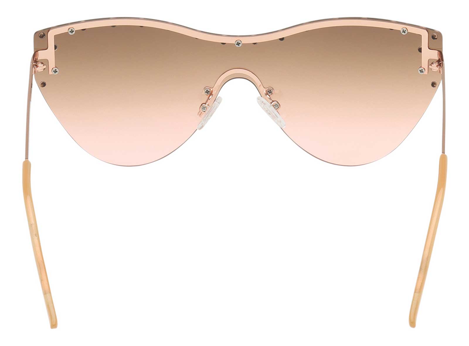 Harley-Davidson Women's Cat-Eye Rhinestone Sunglasses, Gradient Brown/Pink Lens - No Hassle Returns at Wisconsin Harley