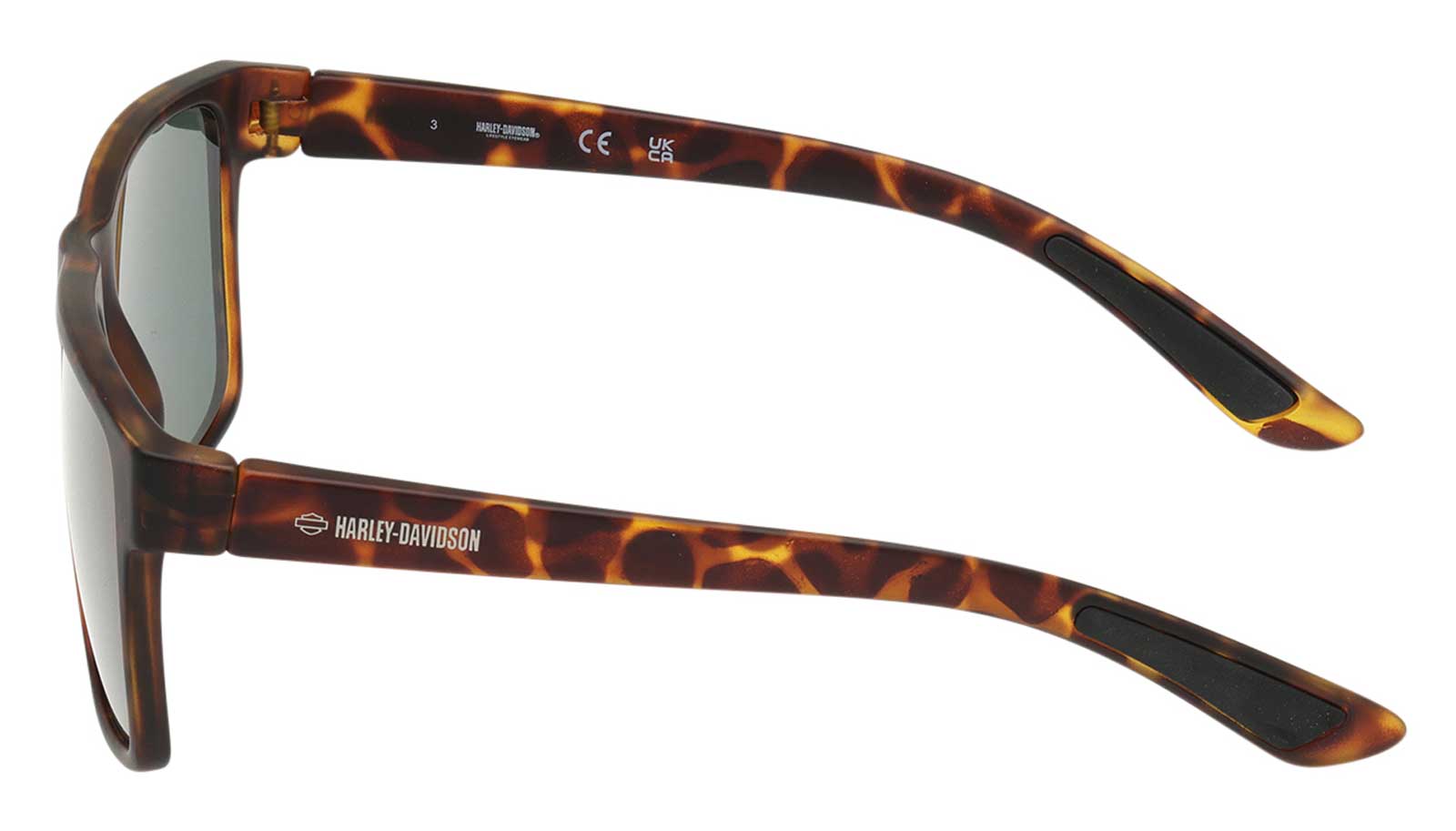 Harley-Davidson Free Shipping - Harley-Davidson Men's Navigator Sunglasses Matte Tortoise Frame & Green Lens - Free Shipping on many products plus Orders Over $99