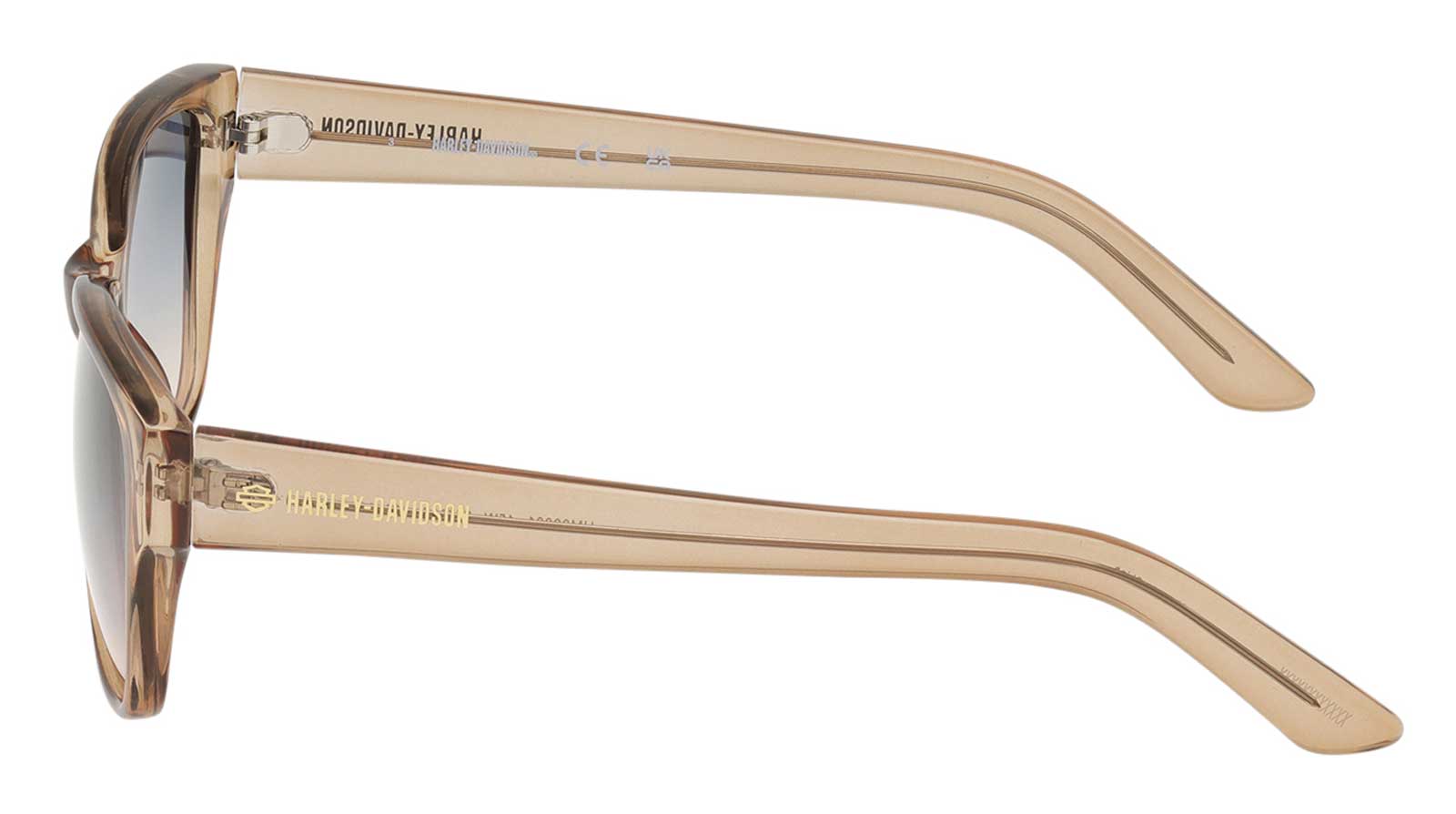 Harley-Davidson Free Shipping - Harley-Davidson Women's Square Sunglasses, Shiny Brown Frame Gradient Blue Lens - Free Shipping on many products plus Orders Over $99