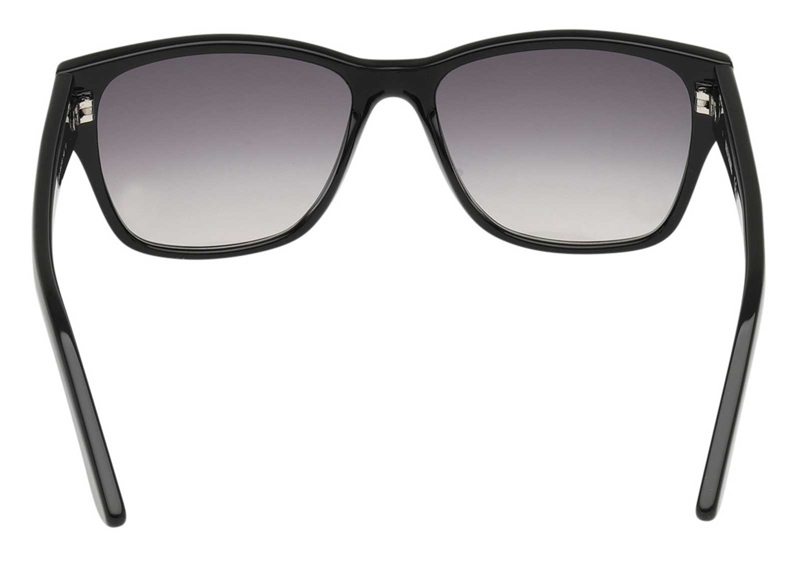Harley-Davidson Women's Square Sunglasses, Shiny Black Frame Gradient Smoke Lens - No Hassle Returns at Wisconsin Harley