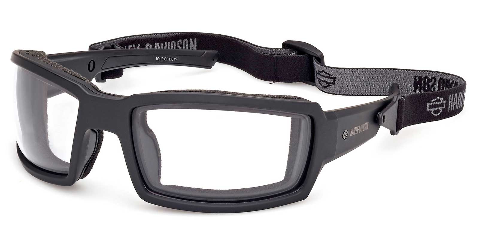 Harley-Davidson® Men's Tour of Duty Riding Sunglasses, Clear Light