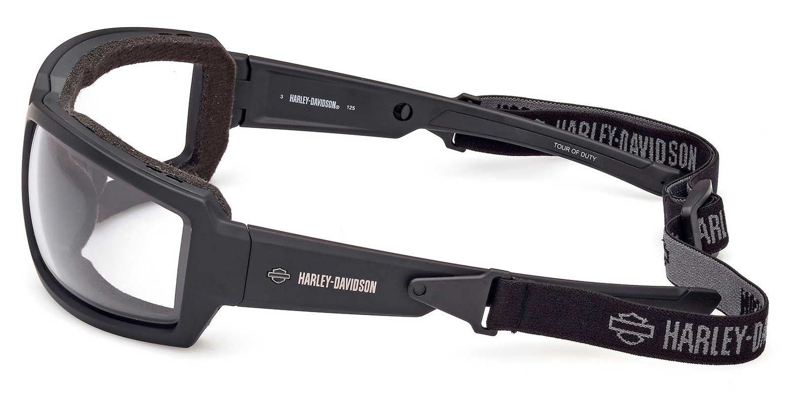 Harley-Davidson® Men's Tour of Duty Riding Sunglasses, Clear Light