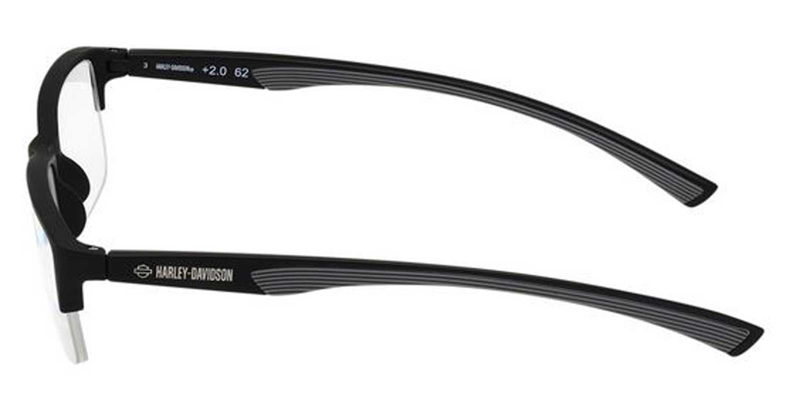 Harley-Davidson Free Shipping - Harley-Davidson Classic Plastic Rectangular Fashion Readers, Black - 2.50 Power - Free Shipping on many products plus Orders Over $99