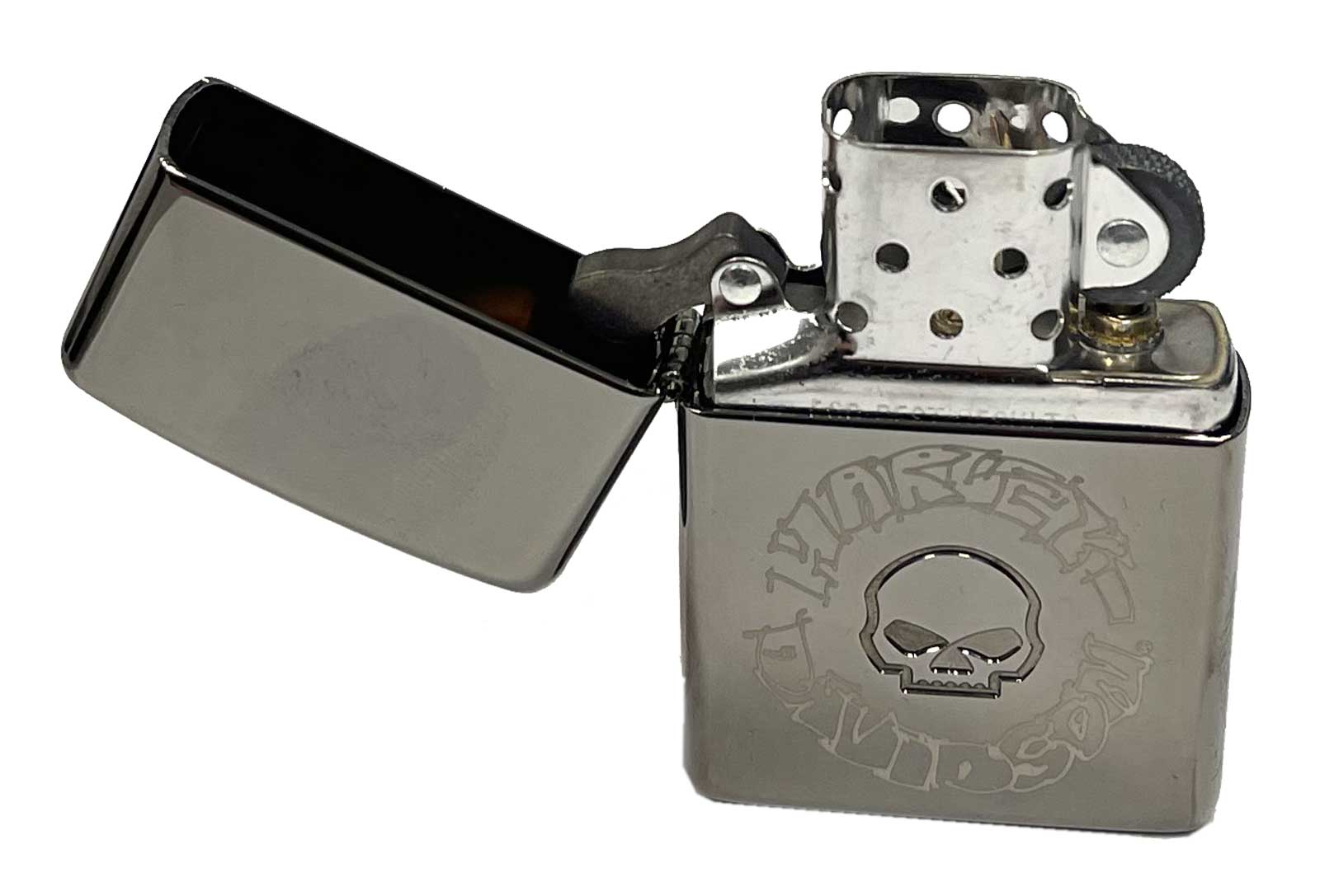 Harley-Davidson Free Shipping - Harley-Davidson Willie G Skull Sketch Zippo Lighter - High Gloss Black - Free Shipping on many products plus Orders Over $99