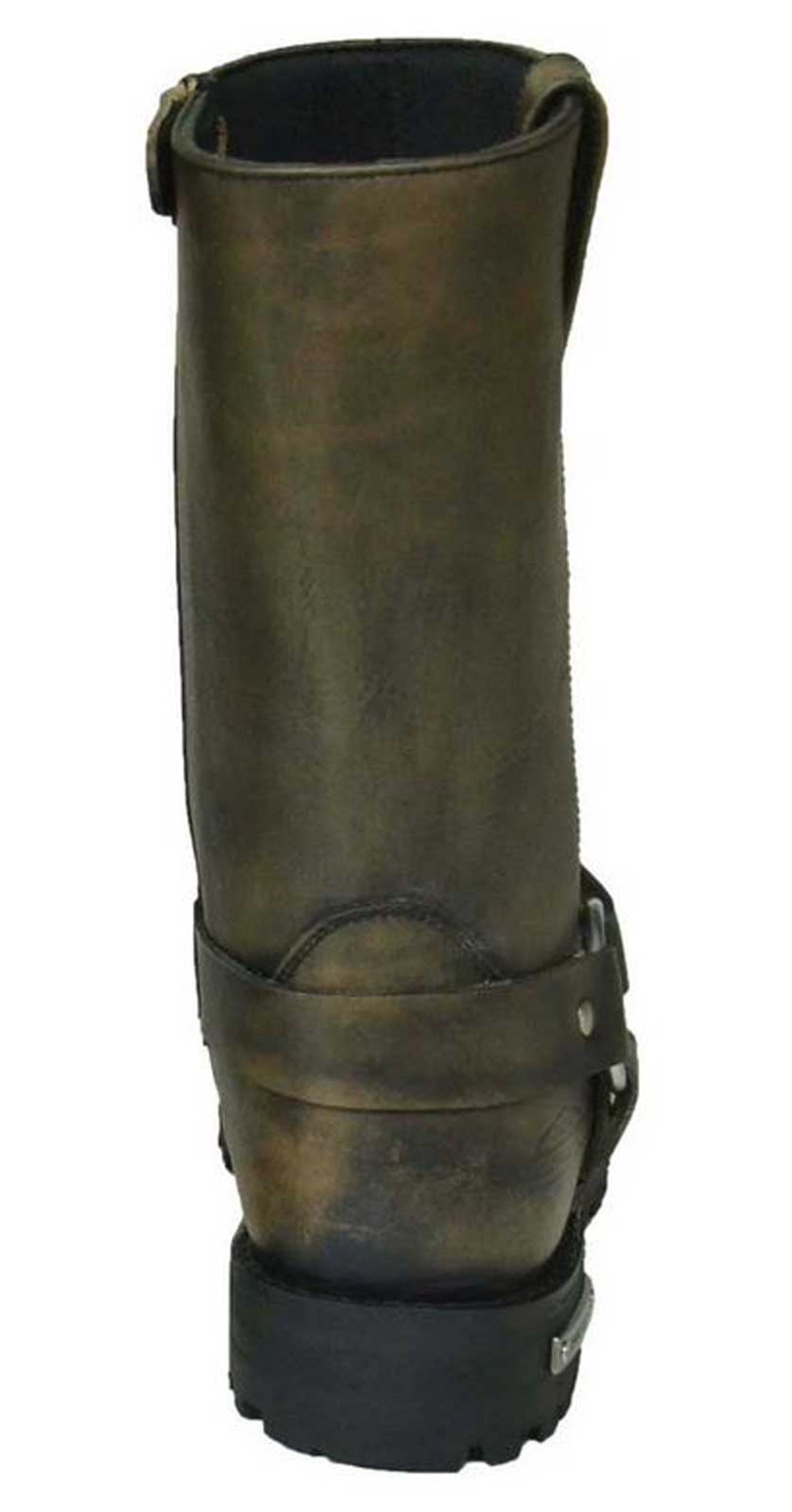 Unik Just for Bikers Men's Premium Leather Antique Motorcycle