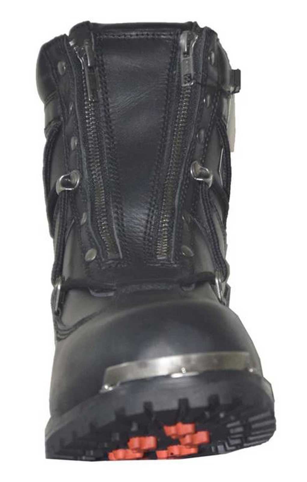 Unik Just for Bikers Men's Premium Leather Short Motorcycle Boots