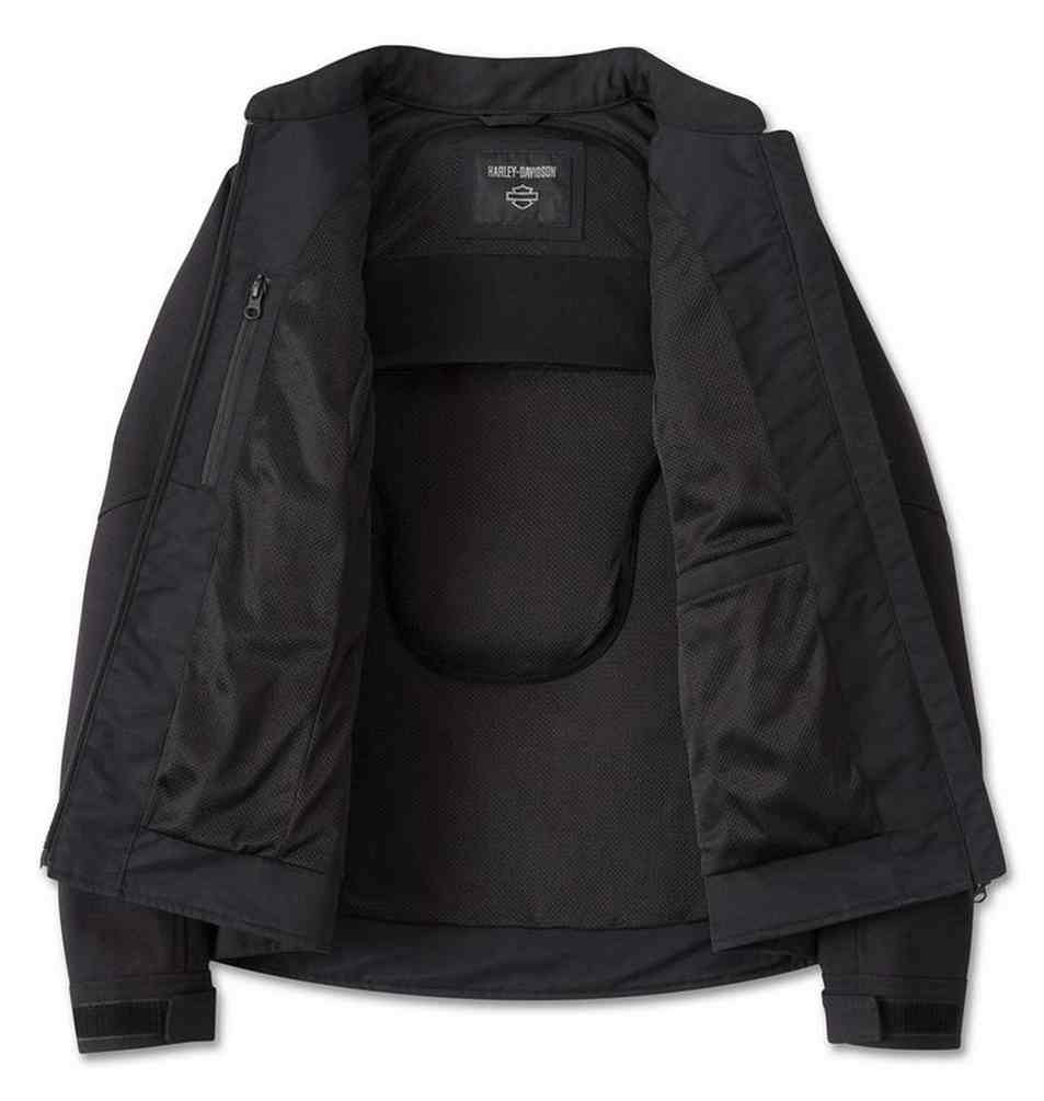 Harley-Davidson Women's Brisa Vent Textile Riding Jacket - Black 98201-24VW - No Hassle Returns at Wisconsin Harley