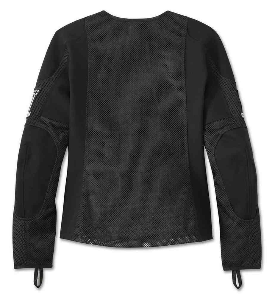 Harley-Davidson® Women's H-D Shield Mesh Riding Jacket - Black