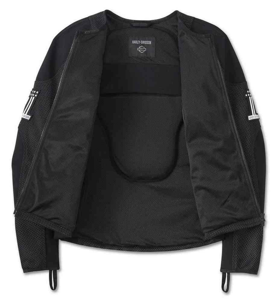 Harley-Davidson メッシュジャケット Mサイズ　ブラック　黒 Harley-Davidson® Women's H-D Shield Mesh Riding Jacket - Black