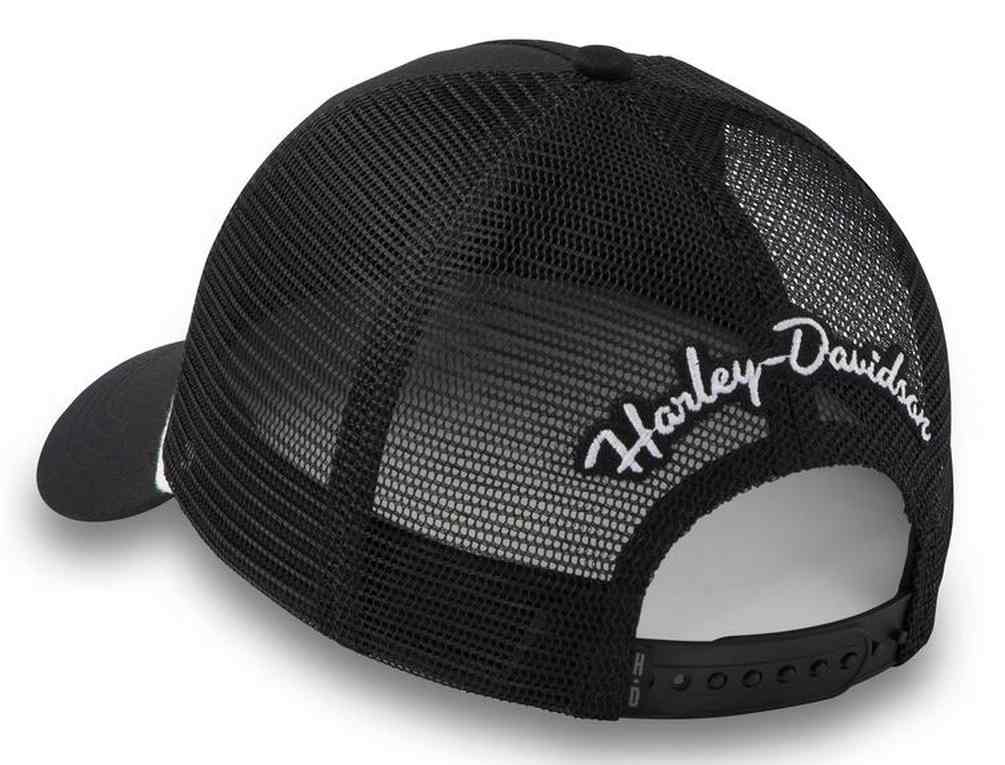 Harley-Davidson Free Shipping - Harley-Davidson Women's Script Adjustable Trucker Cap - Black 99409-25VW - Free Shipping on many products plus Orders Over $99
