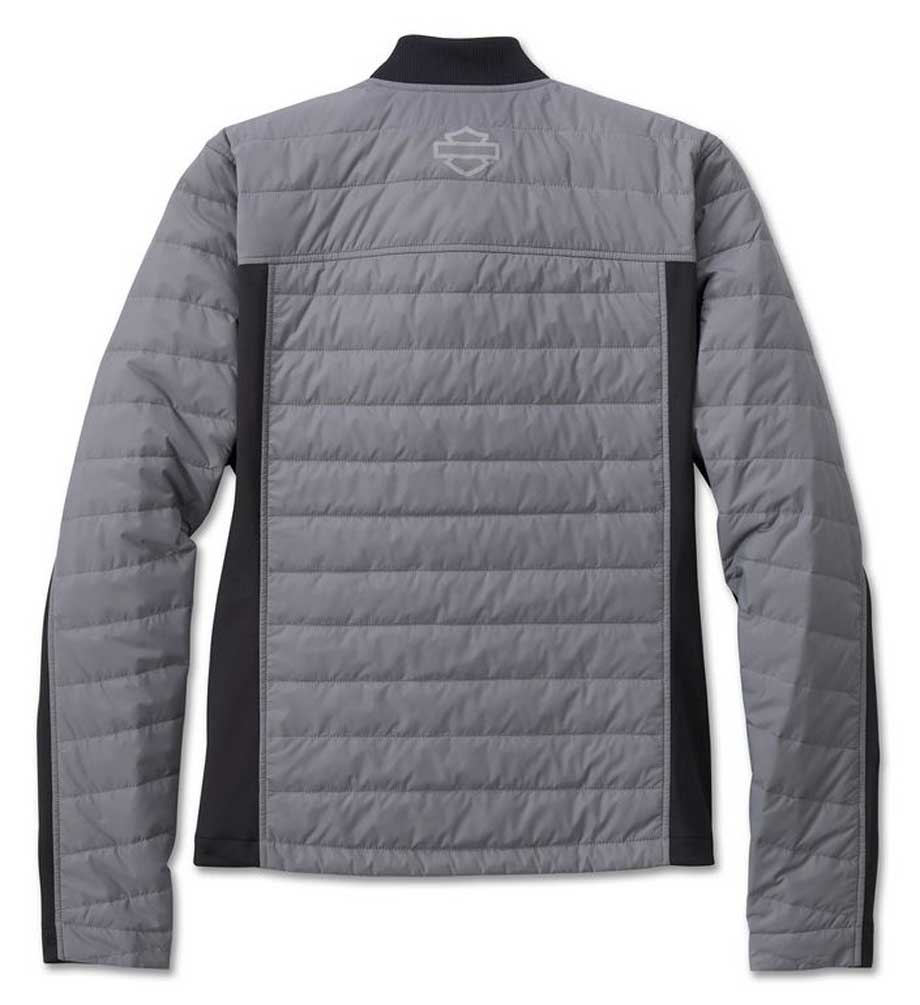 Harley-Davidson Free Shipping - Harley-Davidson Men's Flex Lightweight Mid Layer Jacket, Gray 98129-23VM - Free Shipping on many products plus Orders Over $99