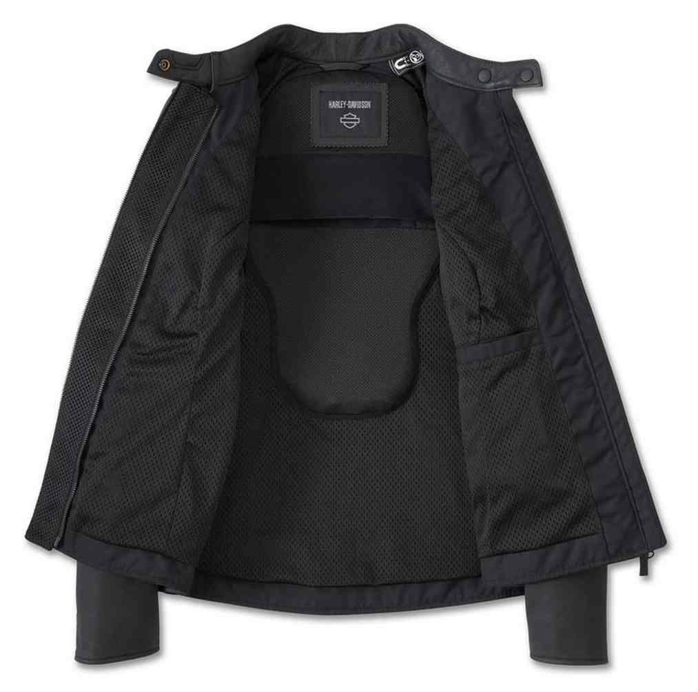 Harley-Davidson Women's Paradigm Triple Vent Leather Riding Jacket 98100-24VW - Largest Selection of Harley-Davidson Products