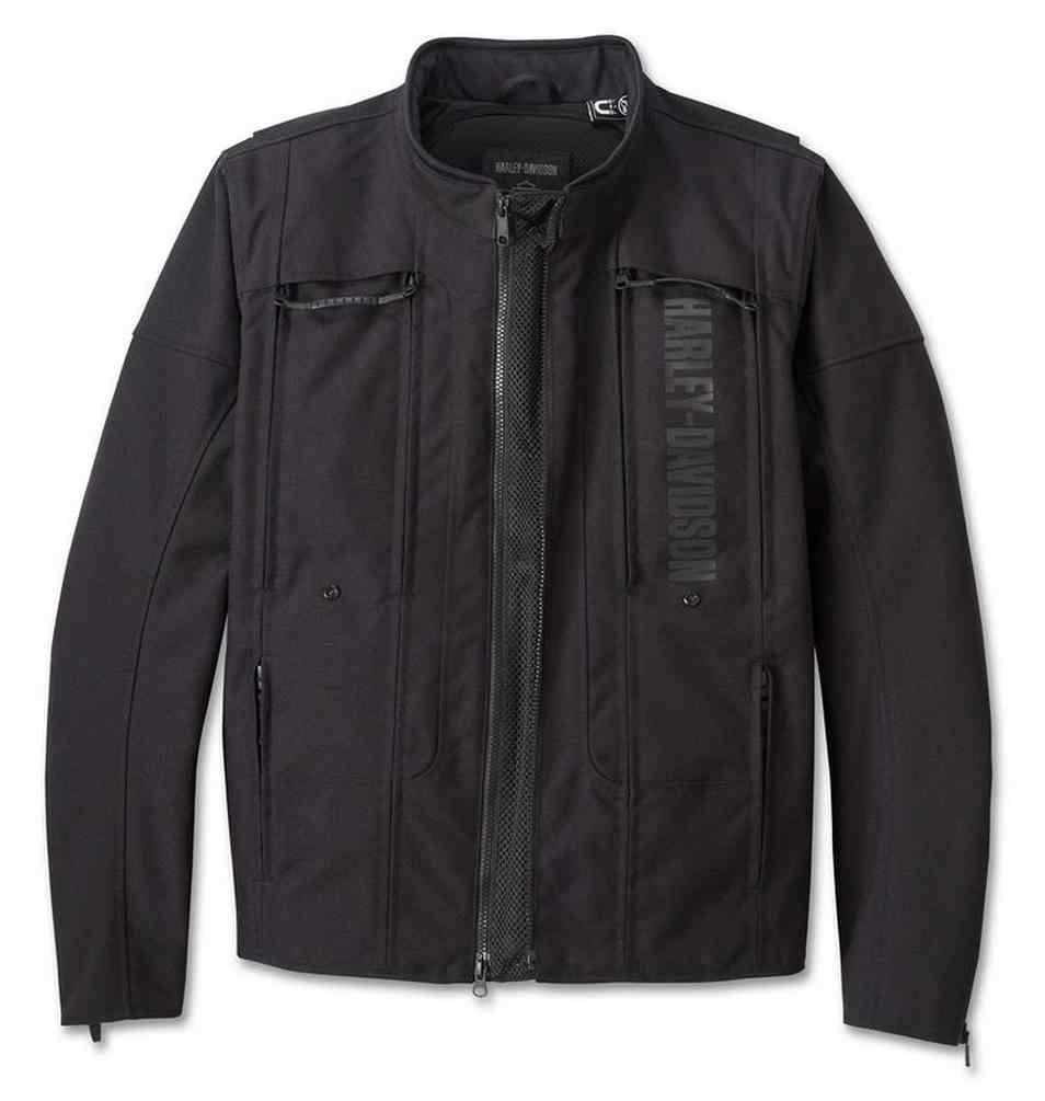 Harley-Davidson Men's Glide Switchback Lite Riding Jacket, Black 98191-24VM - No Hassle Returns at Wisconsin Harley