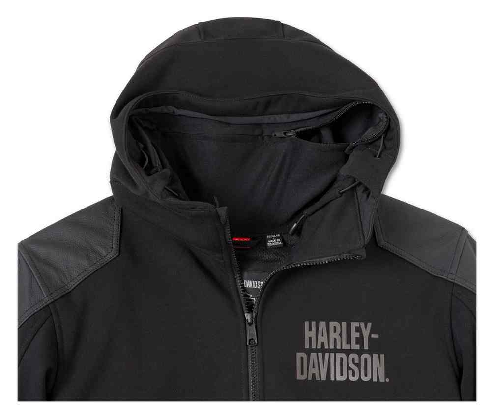 Harley-Davidson Men's Willie G Skull Deflector Hooded Riding Fleece 98101-25VM - Largest Selection of Harley-Davidson Products