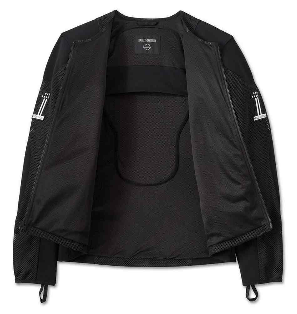 Harley-Davidson® Men's H-D #1 Shield Riding Mesh Jacket - Black