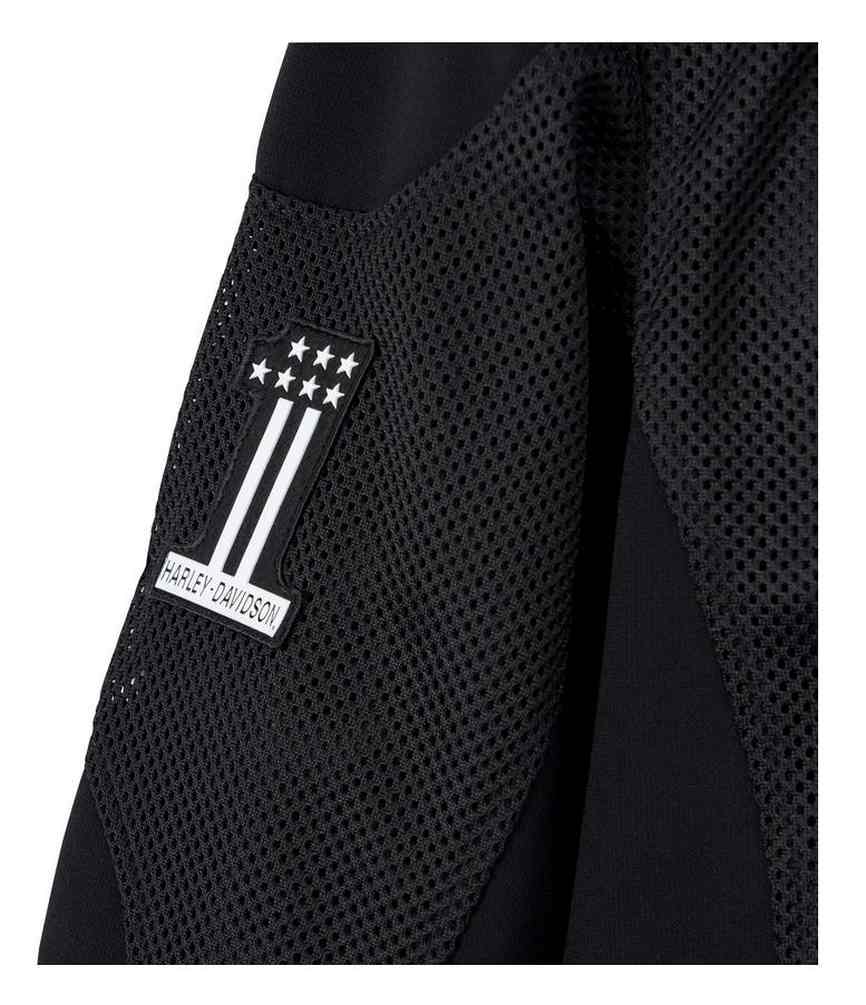 Harley-Davidson Men's H-D #1 Shield Riding Mesh Jacket - Black 98185-24VM - Largest Selection of Harley-Davidson Products