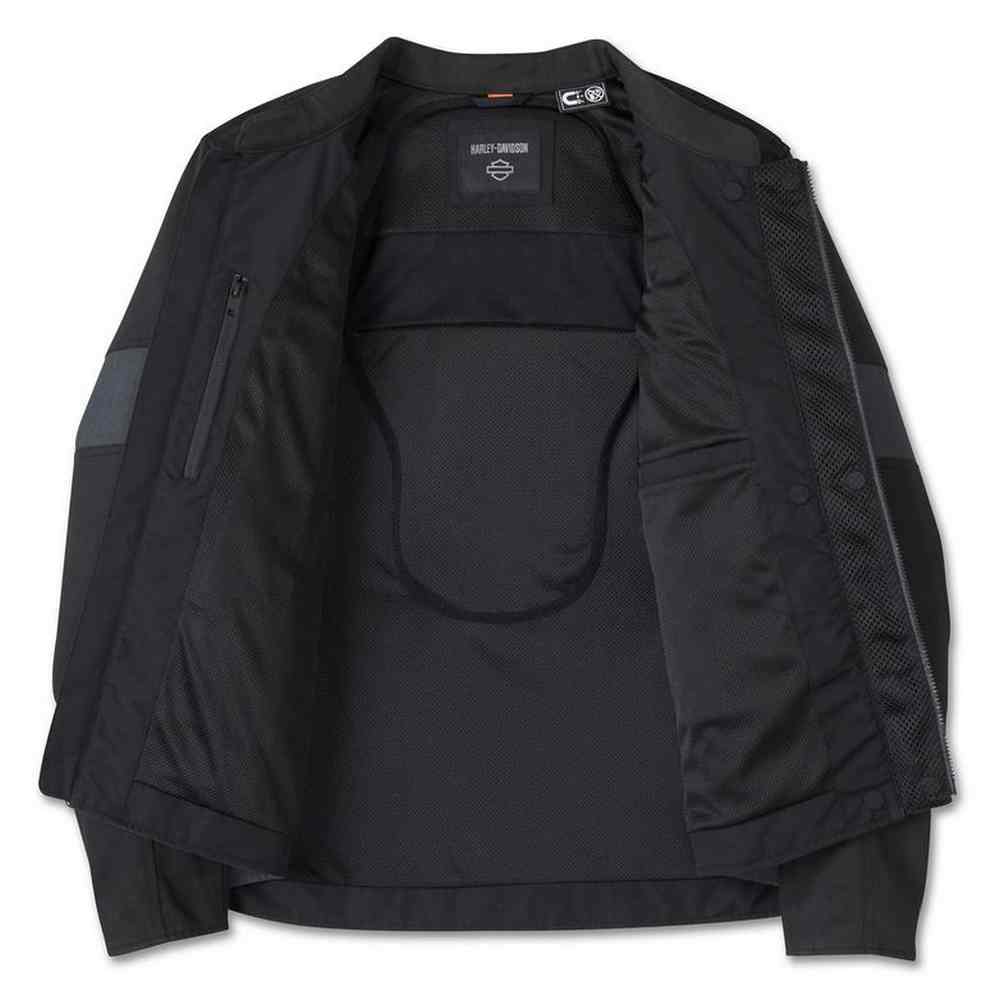 Harley-Davidson Mens Willie G Skull Triple Vent Textile Riding Jacket 98100-25VM - No Hassle Returns at Wisconsin Harley