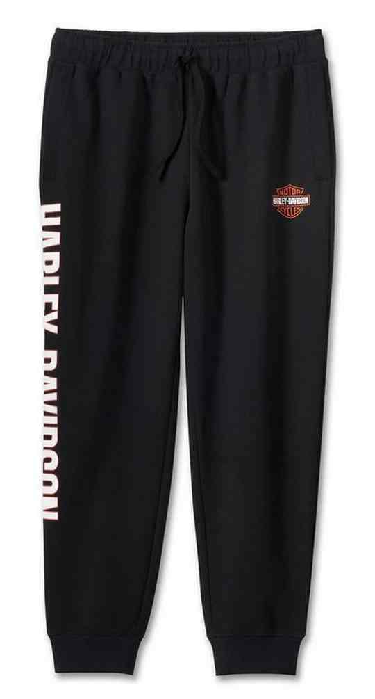 Harley-Davidson Men's Bar & Shield Heavy-Weight Sweatpants - Black 99195-24VM - Wisconsin Harley-Davidson