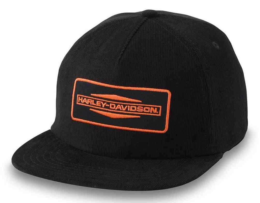 Harley-Davidson Men's Stacked Bar & Shield 5-Panel Baseball Cap 97613-25VM - Wisconsin Harley-Davidson