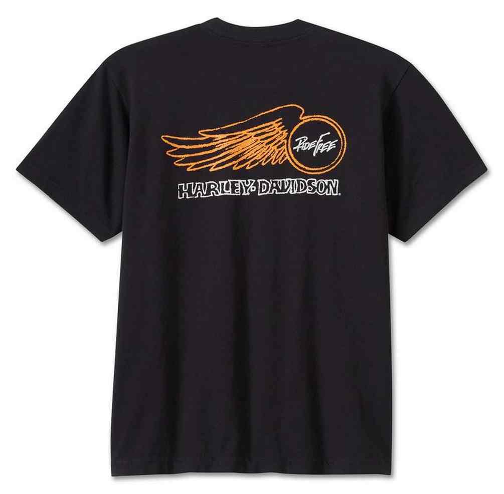 ハ*ー様 Harley Davidson ヴィンテージ　トレーナー Harley-Davidson® Men's Willie G Winged Wheel Short Sleeve T