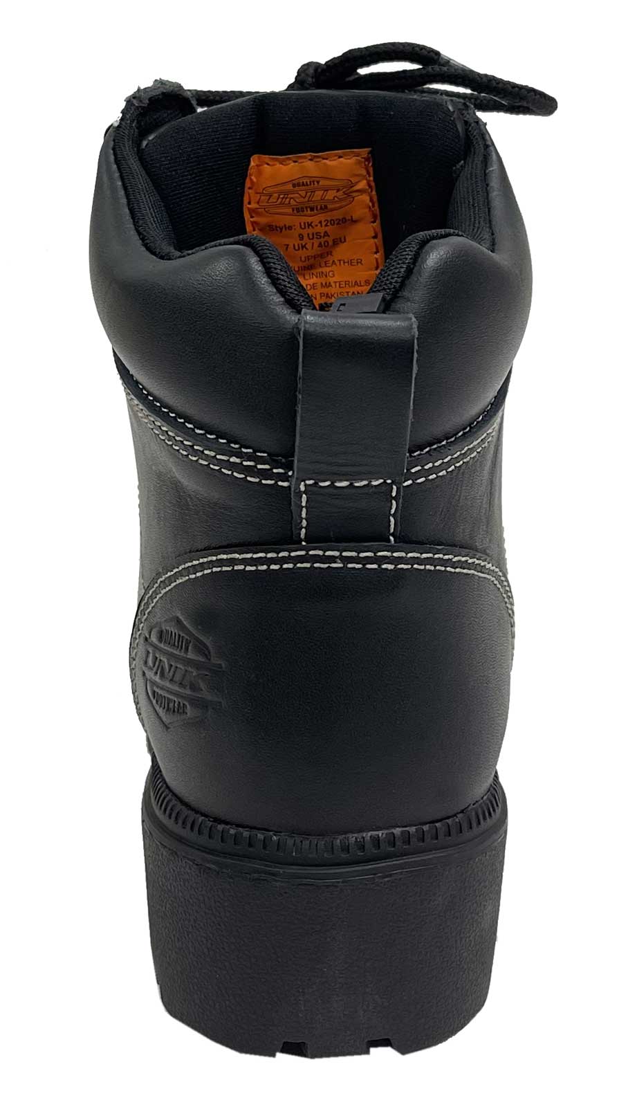 Unik Women's Premium Leather Short Motorcycle Boots - Black 12020-00 - Largest Selection of Harley-Davidson Products