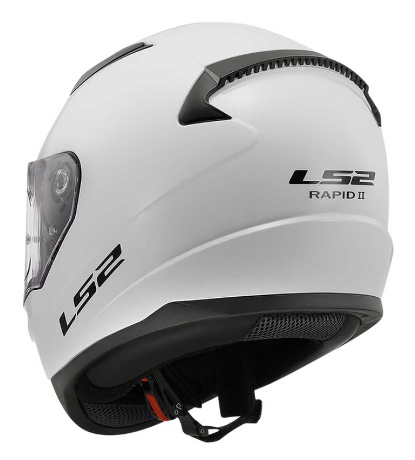 LS2 Helmets Rapid II Solid Full Face Vented Motorcycle Helmet