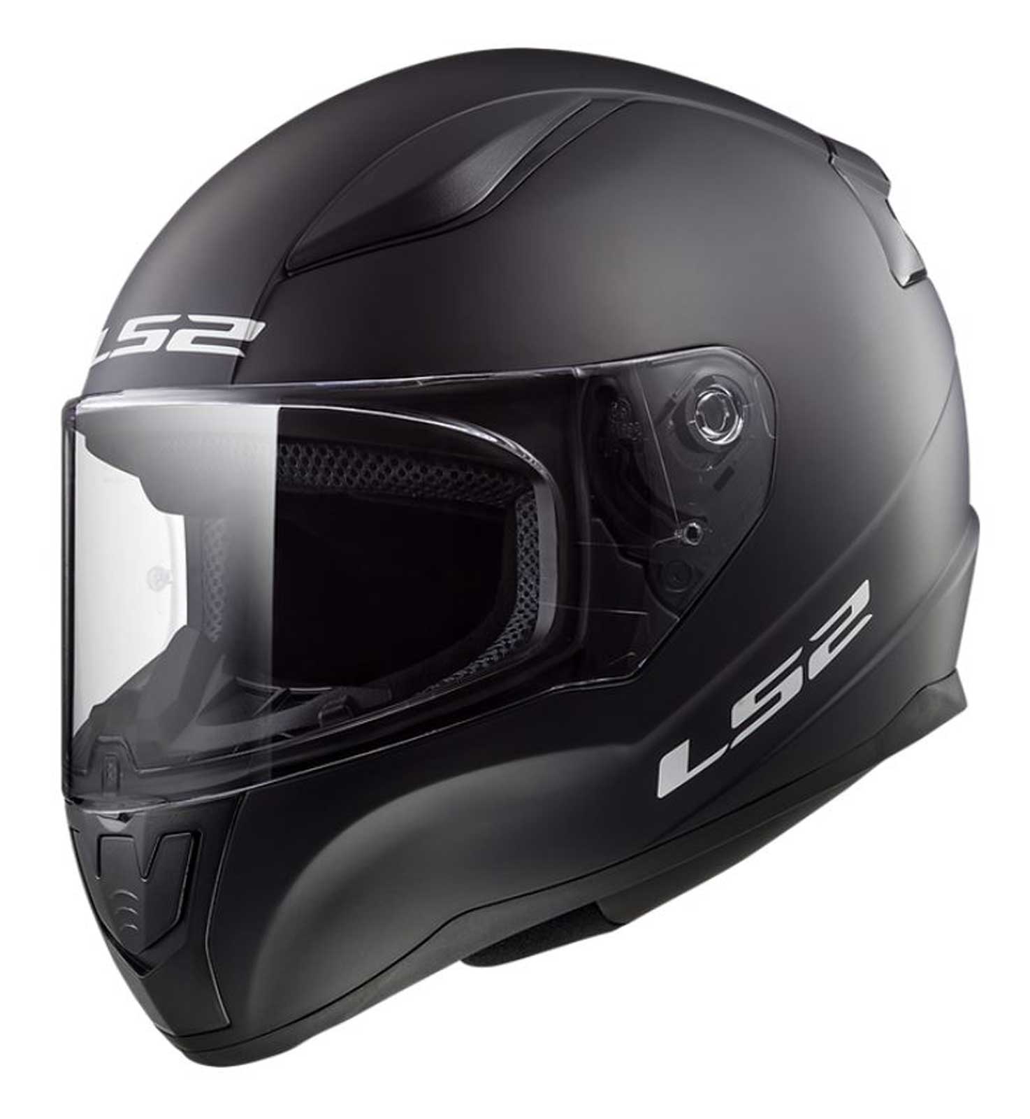 LS2 Helmets Rapid II Solid Full Face Vented Motorcycle Helmet – Matte Black - Wisconsin Harley-Davidson