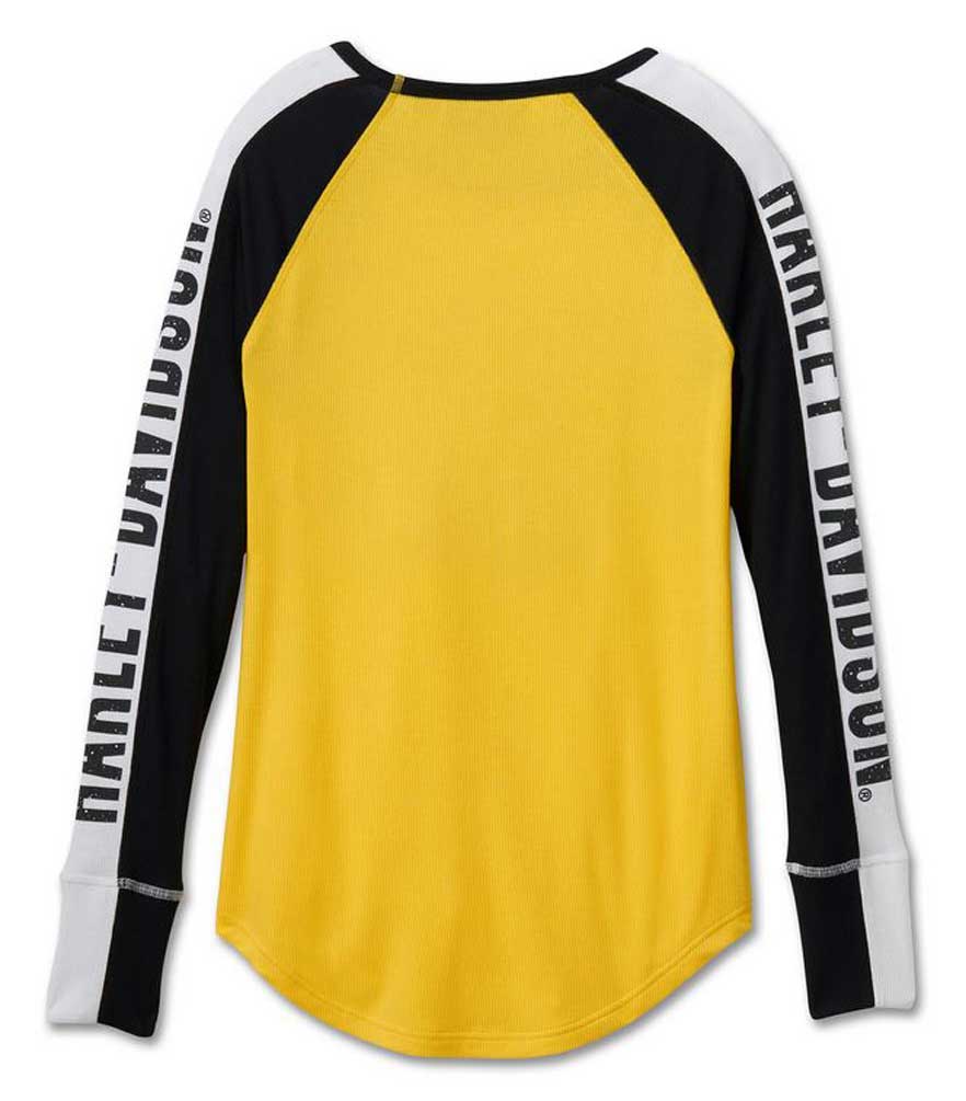Harley-Davidson® Women's Authentic Bar & Shield Rib-Knit Top