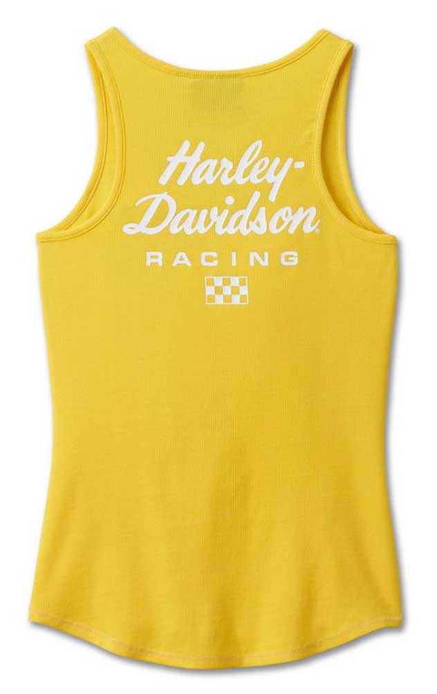 WC708 HARLEY DAVIDSON タンクトップ Harley-Davidson Women's Textured B&S Racerback Sleeveless
