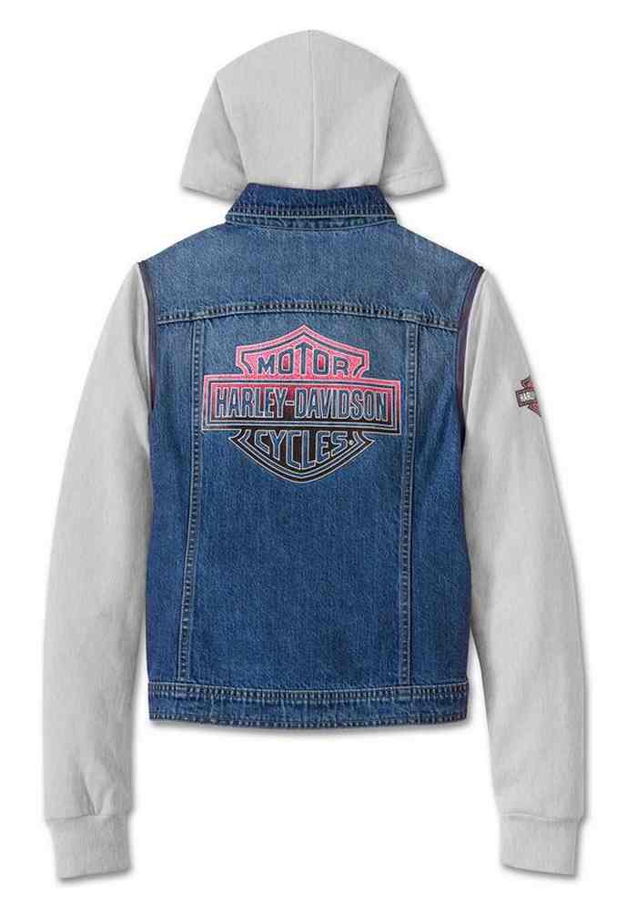 Harley-Davidson Free Shipping - Harley-Davidson Women's Gradient Pink Label 3-IN-1 Denim Jacket 97467-24VW - Free Shipping on many products plus Orders Over $99