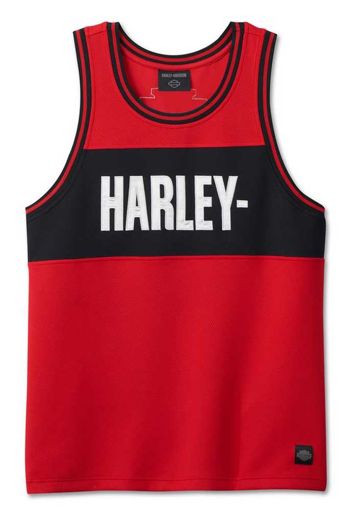 Harley-Davidson Men's Boiling Point Sleeveless Tank – Bold Red 96548-24VM - Wisconsin Harley-Davidson