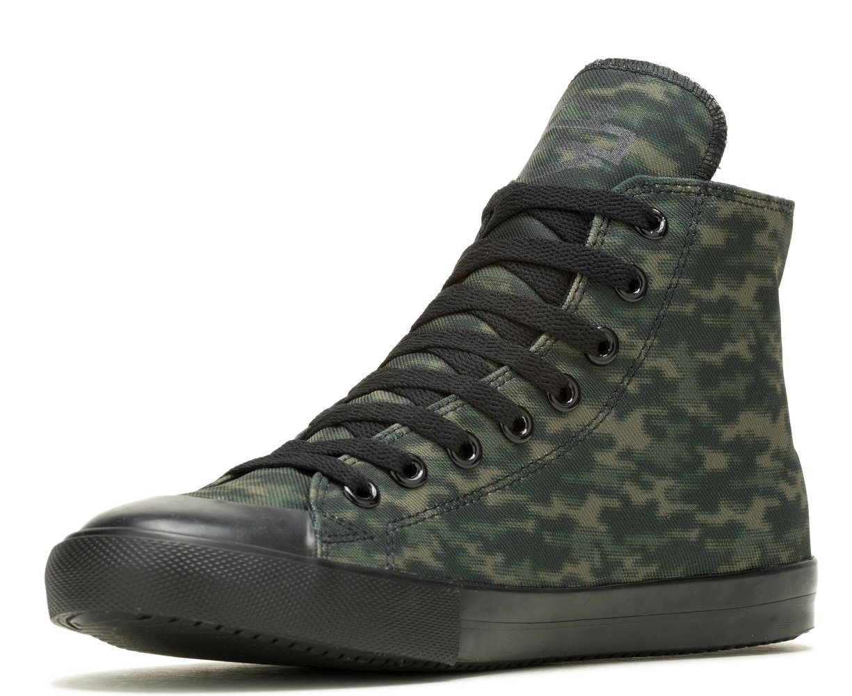 Harley-Davidson Free Shipping - Harley-Davidson Men's Baxter High-Top Camo Black/Green Sneakers, D93903 - Free Shipping on many products plus Orders Over $99