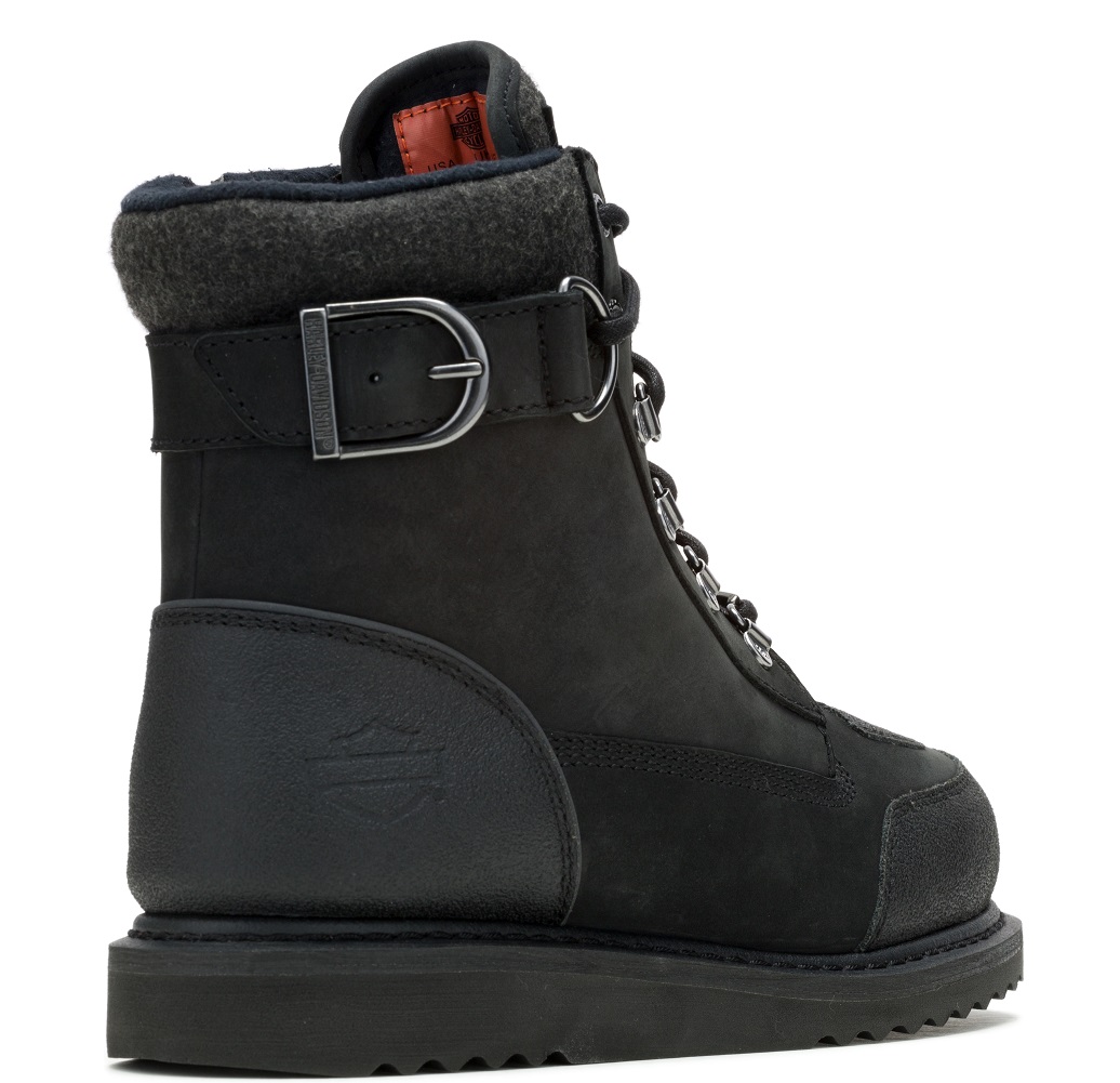 Harley-Davidson Women's Marconi Warm 6-Inch Black Motorcycle Boots, D87309 - No Hassle Returns at Wisconsin Harley