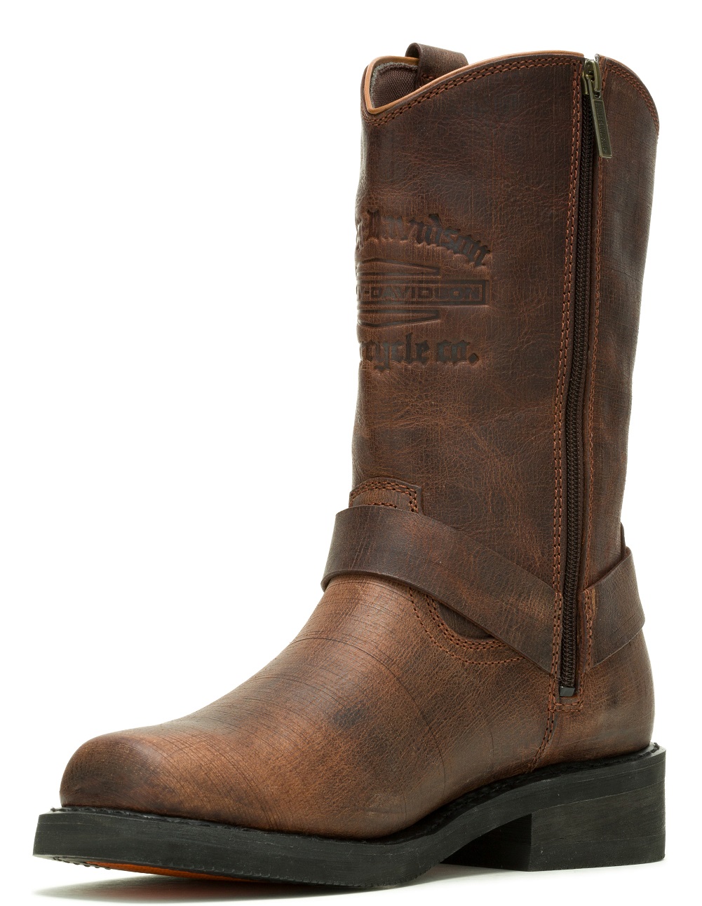Harley-Davidson Free Shipping - Harley-Davidson Men's Hustin West 11-Inch Brown Motorcycle Boots, D93866 - Free Shipping on many products plus Orders Over $99